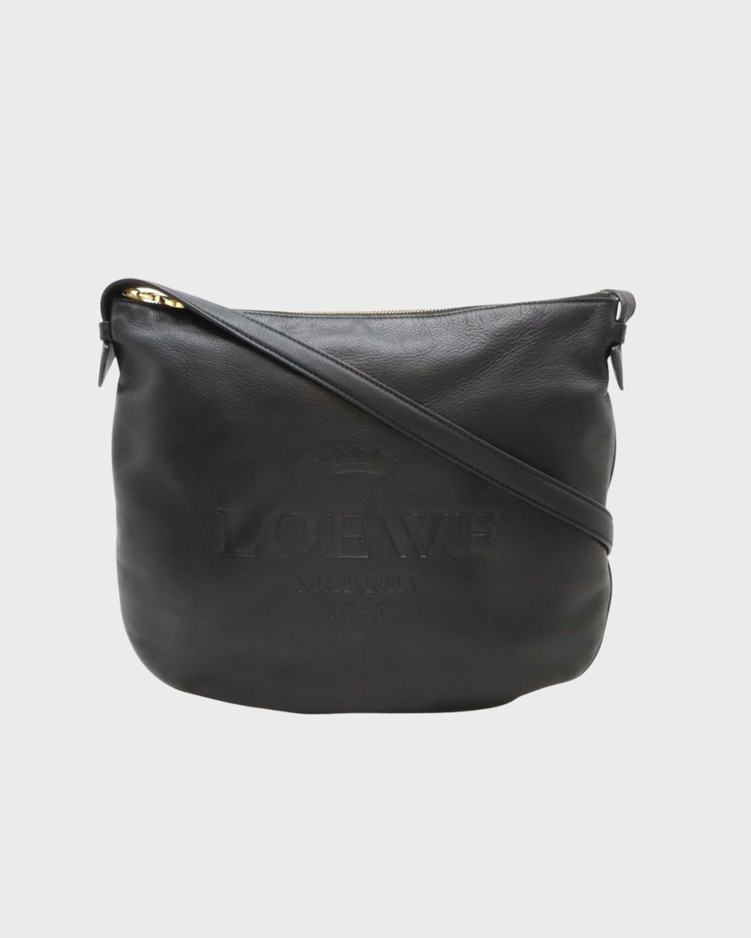 Loewe Heritage bandolera piel negra