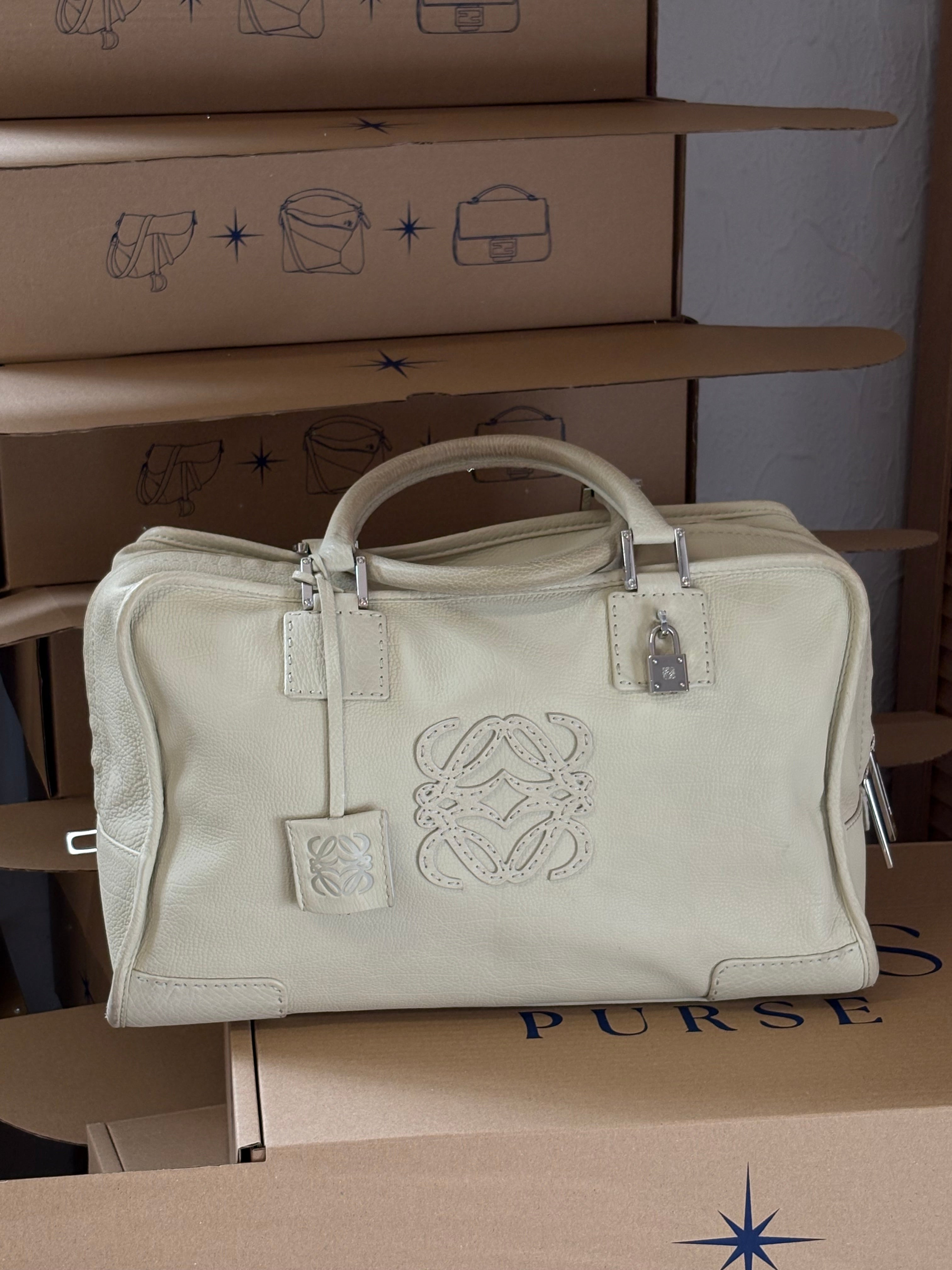 Loewe Amazona 35 vintage Verde Lima