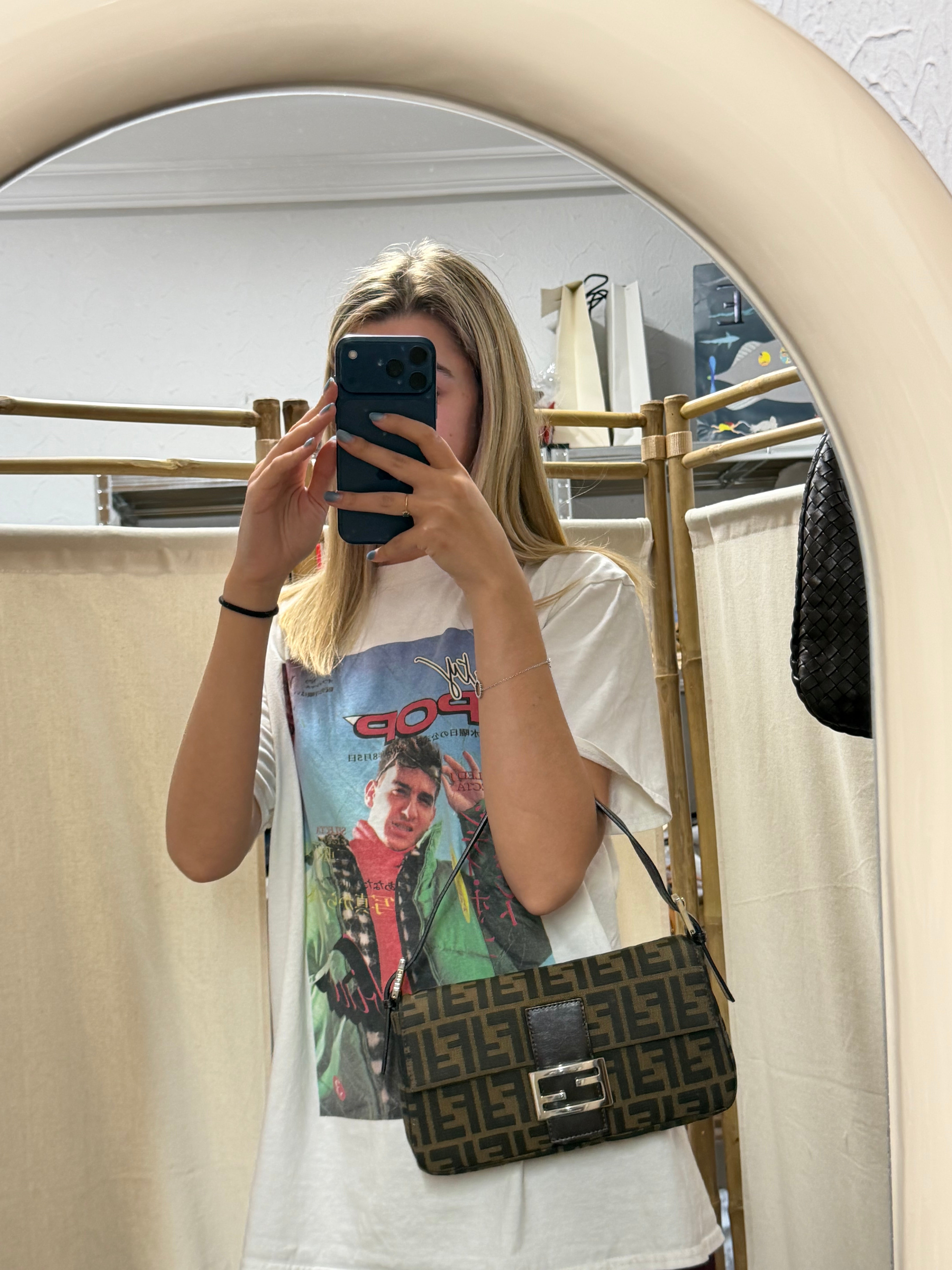 Fendi Baguette Zucca FF Marrón clasico
