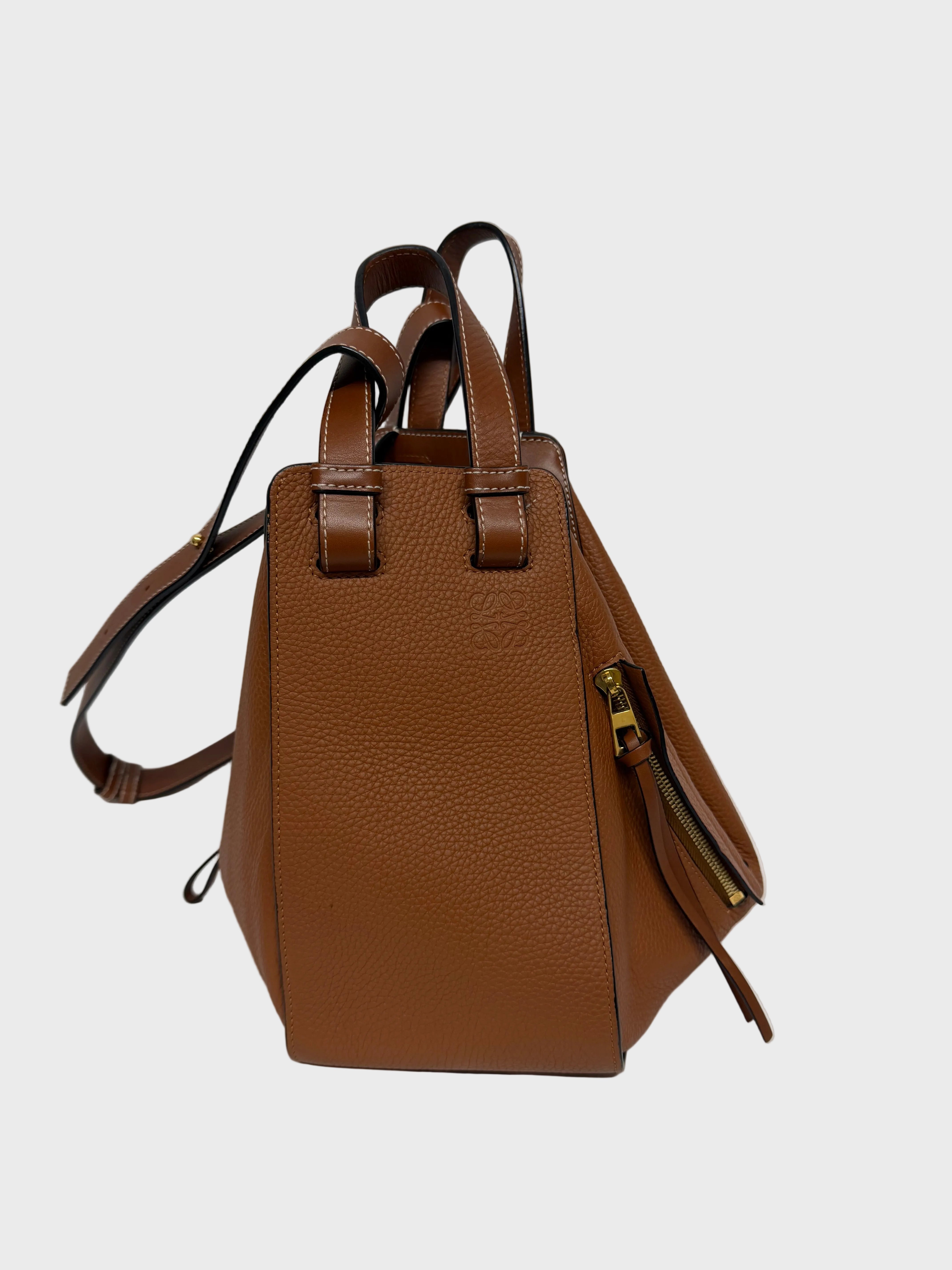 Loewe Hammock Small camel marron tan
