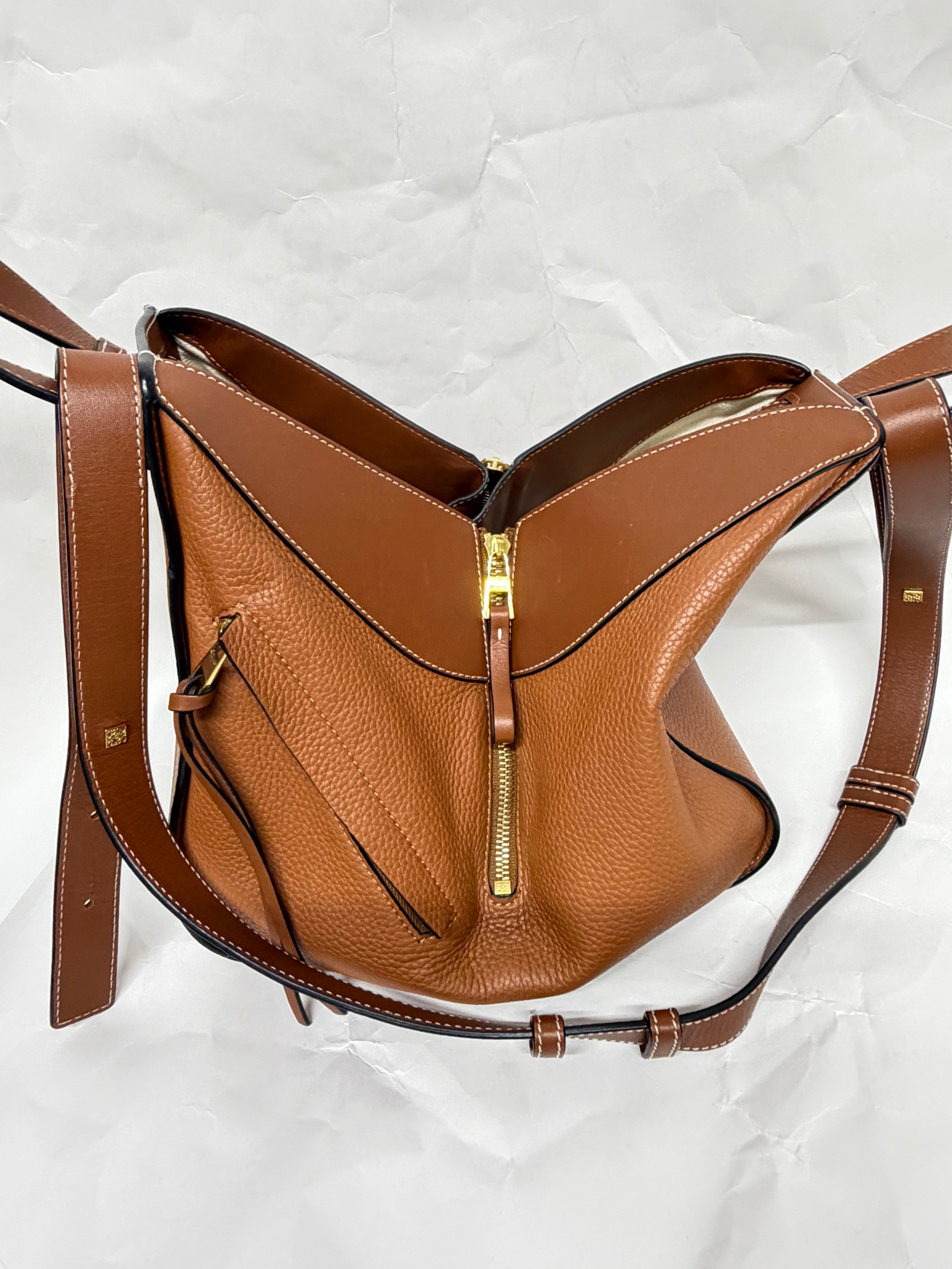 Loewe Hammock Small camel marron tan