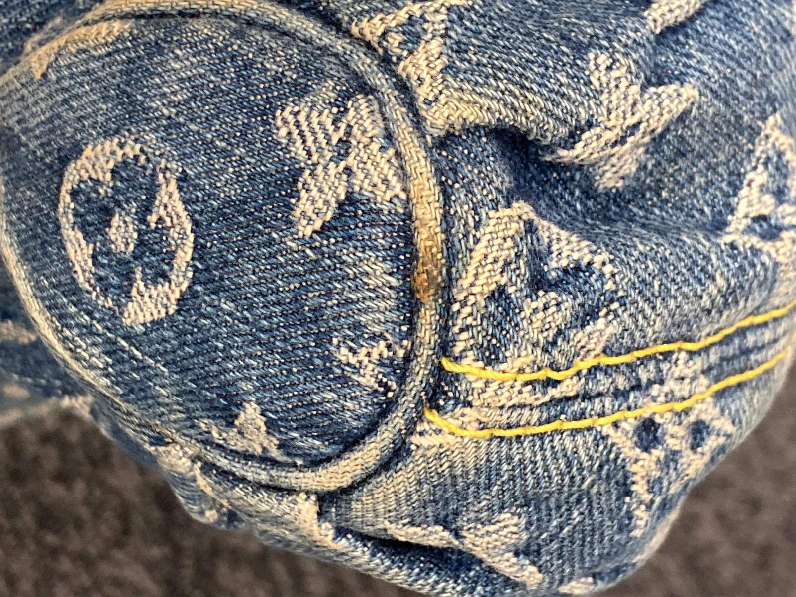 Louis Vuitton Monogram Denim Pleaty Azul Pretty Blue – Edición Limitada Vintage