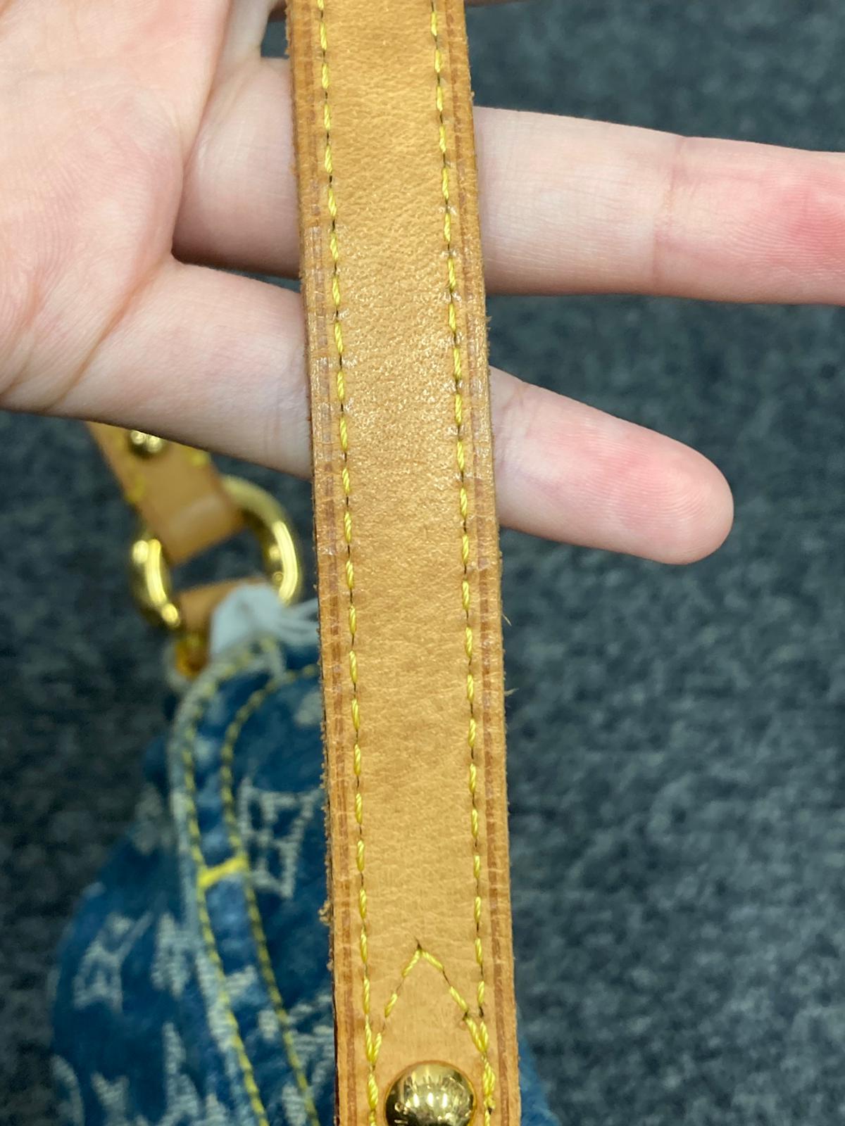 Louis Vuitton Monogram Denim Pleaty Azul Pretty Blue – Edición Limitada Vintage