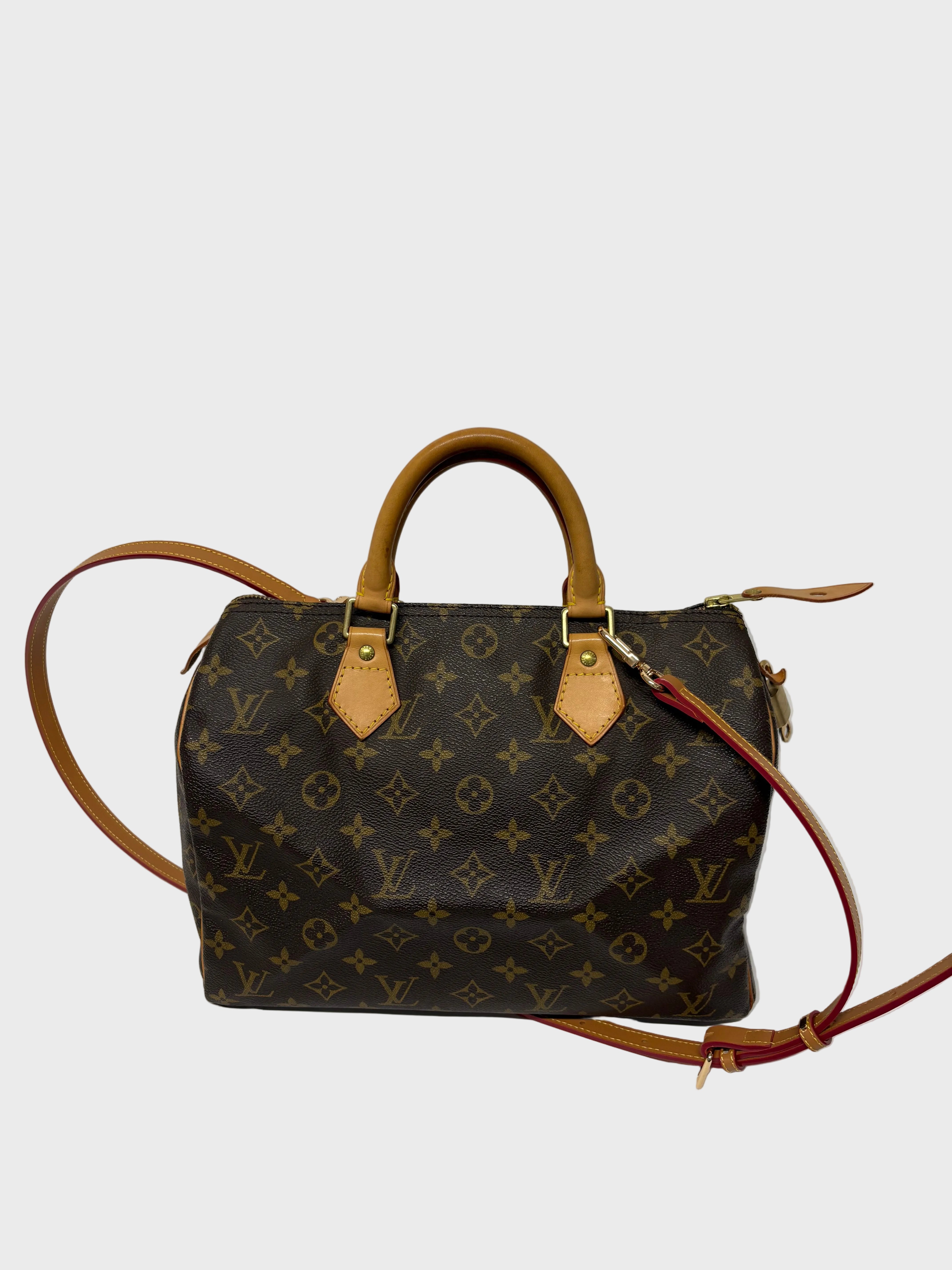 Louis Vuitton Speedy 30 Monogram con bandolera extra SP0938