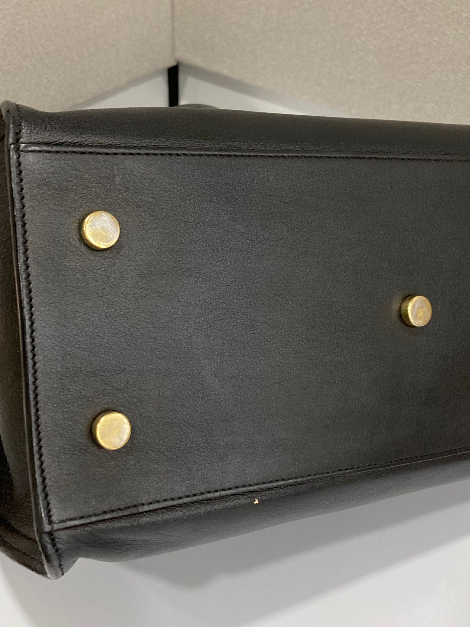 Saint Laurent Cabas 2Way Piel Negra Bandolera
