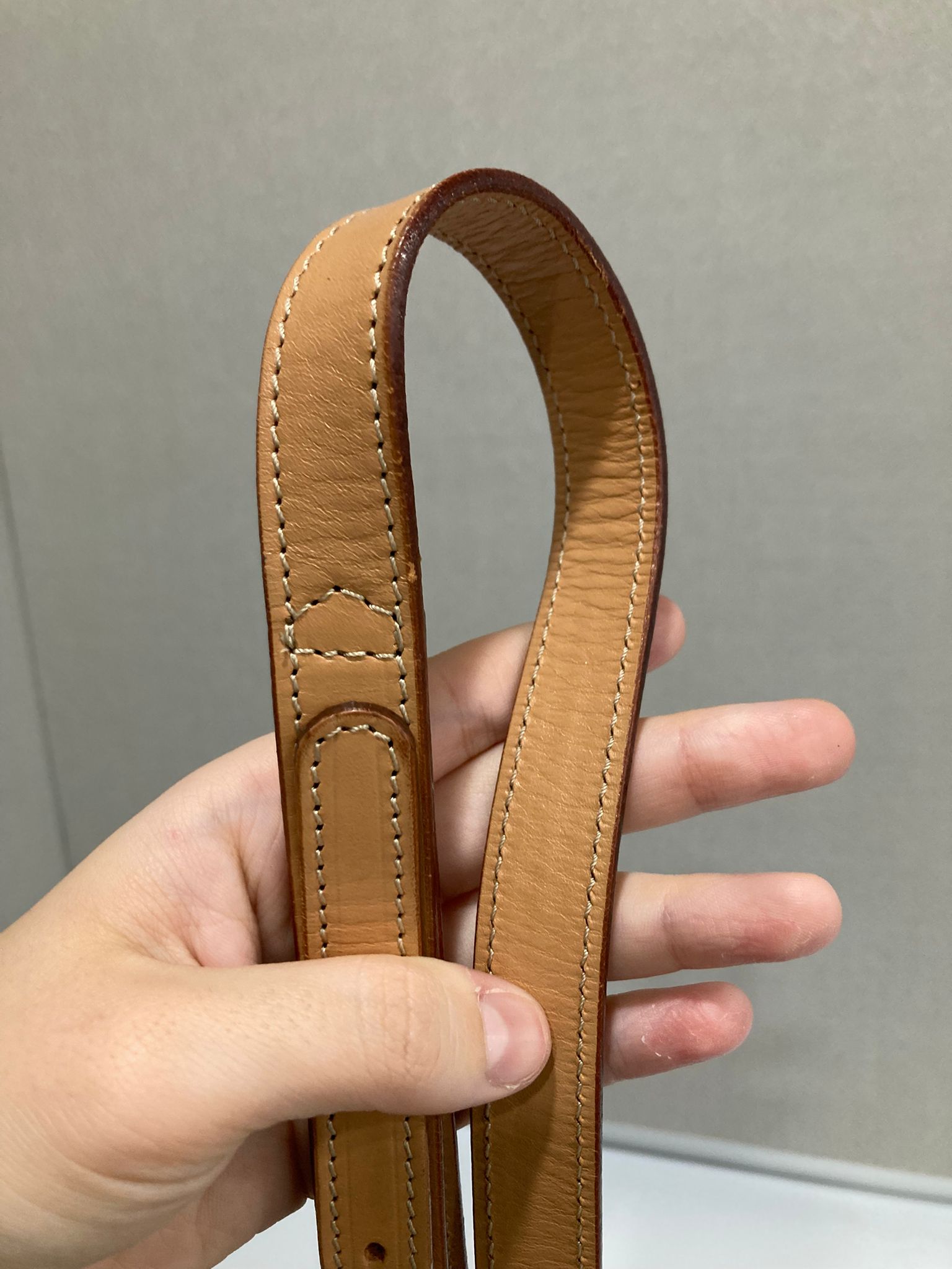 Céline bucket vintage macadam marrón con piel natural