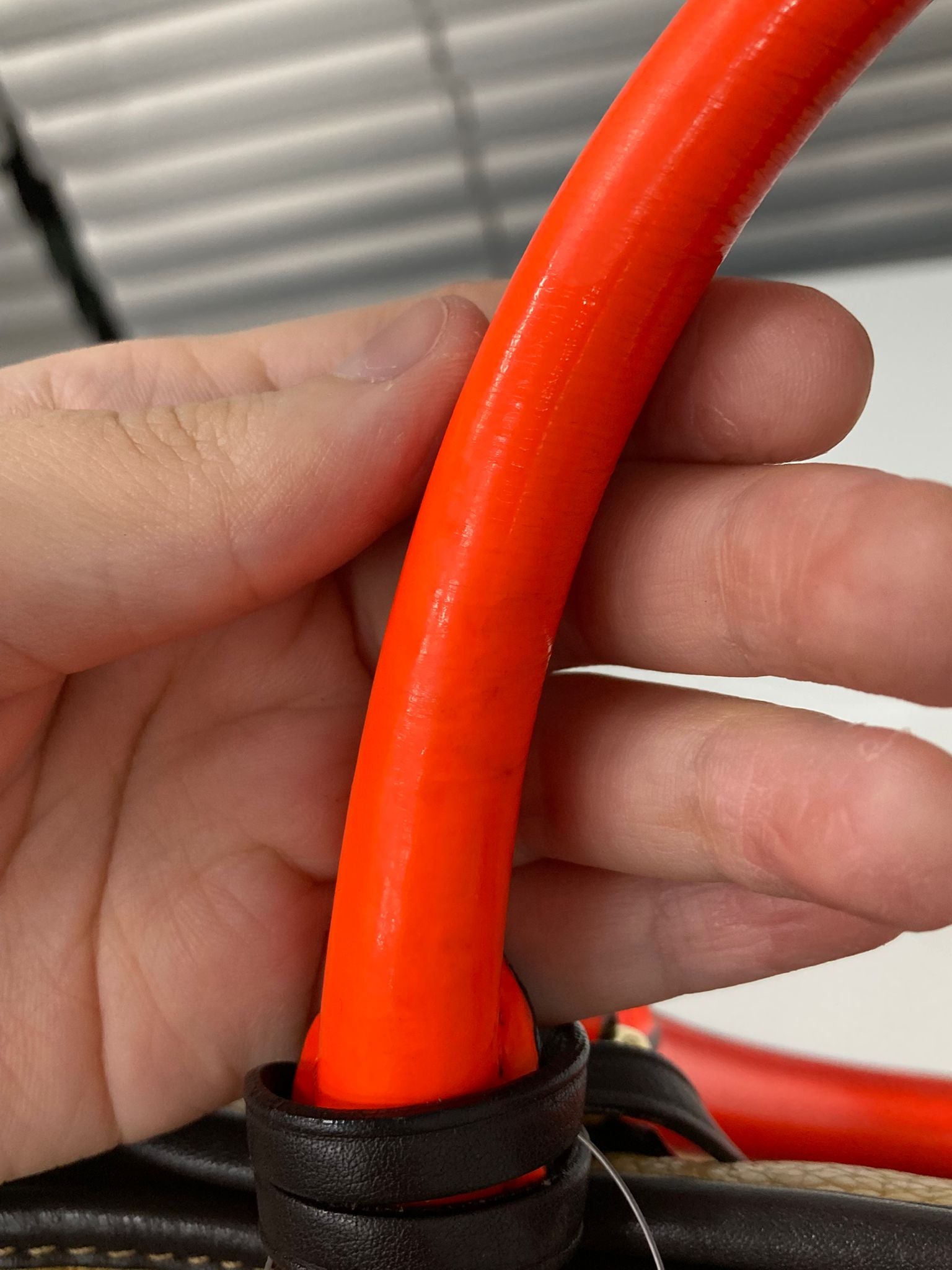 Loewe Amazona 36 edición especial ORO asas naranja charol – camel bicolor