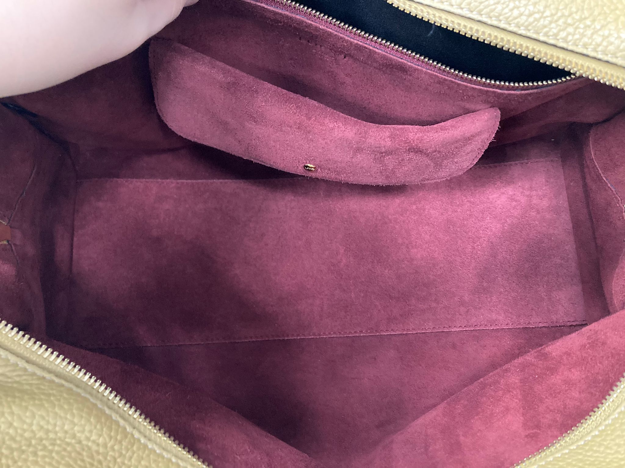 Loewe Amazona 36 edición especial ORO asas naranja charol – camel bicolor