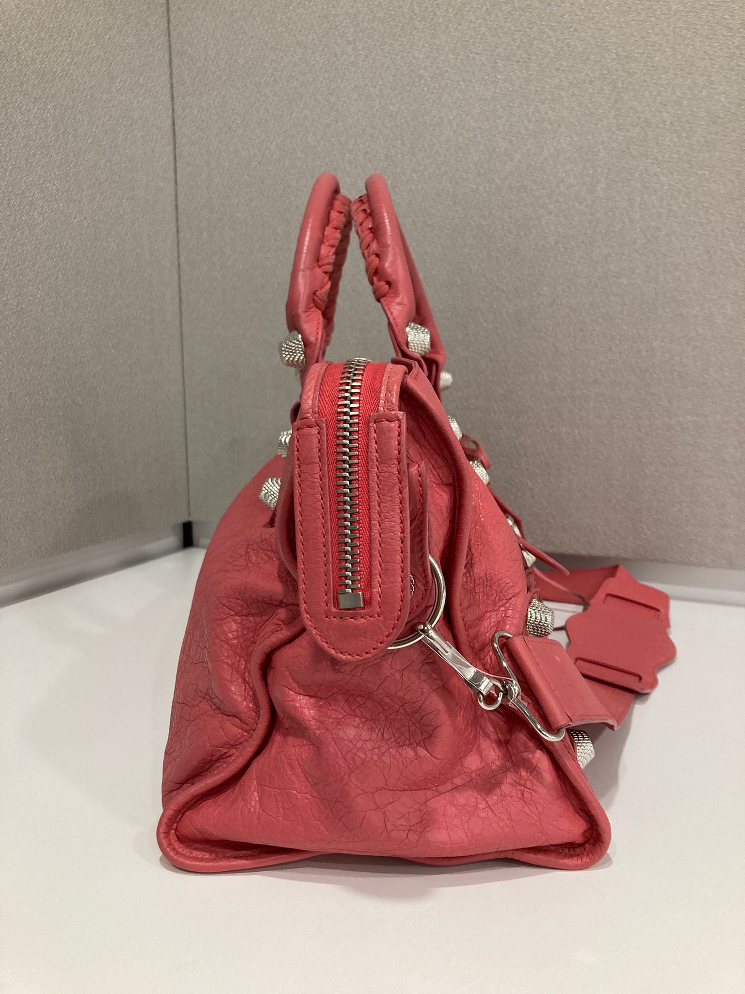 Balenciaga city rosa grande bandolera