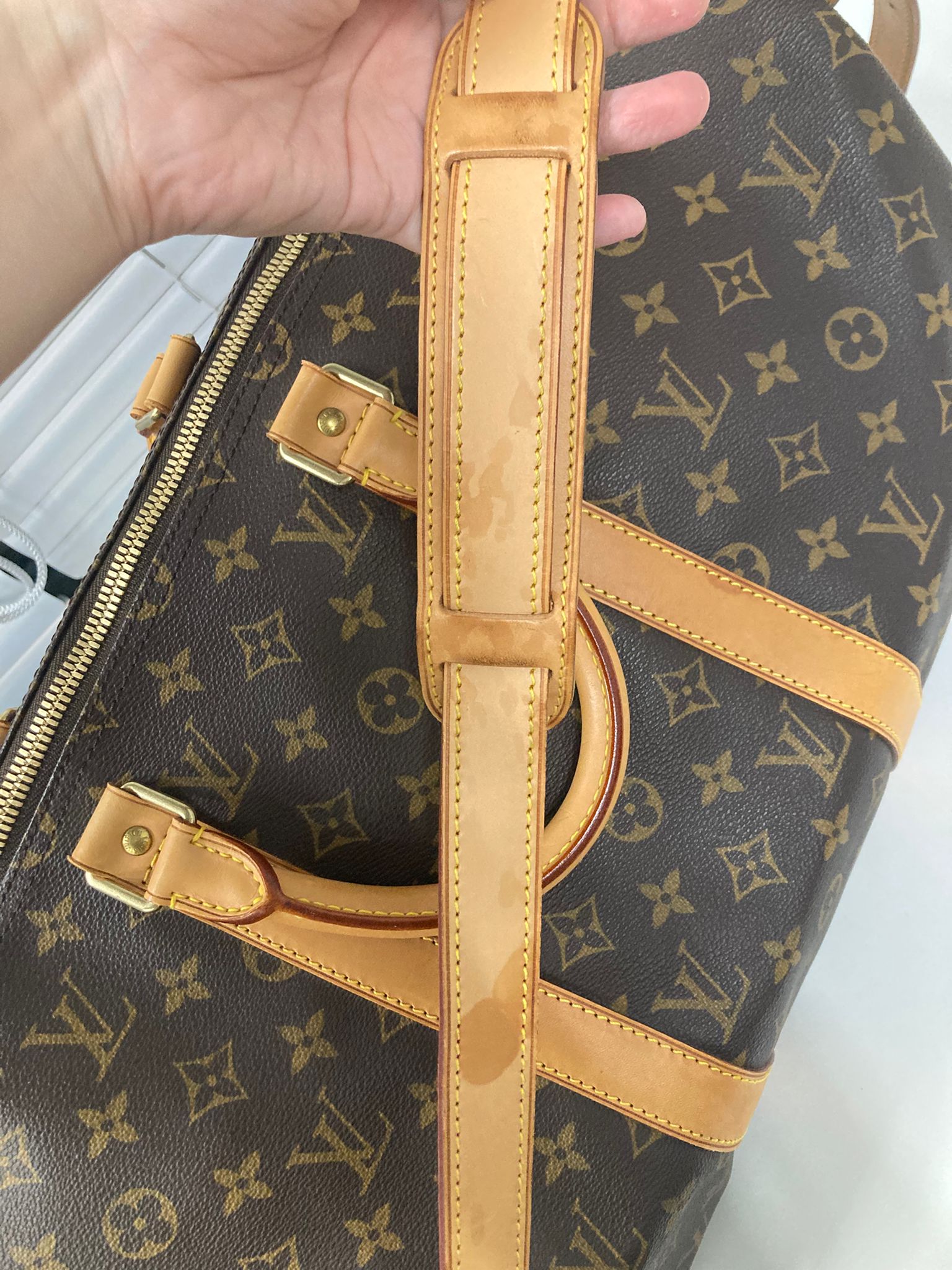 Louis Vuitton Keepall Bandoulière 50 Monogram