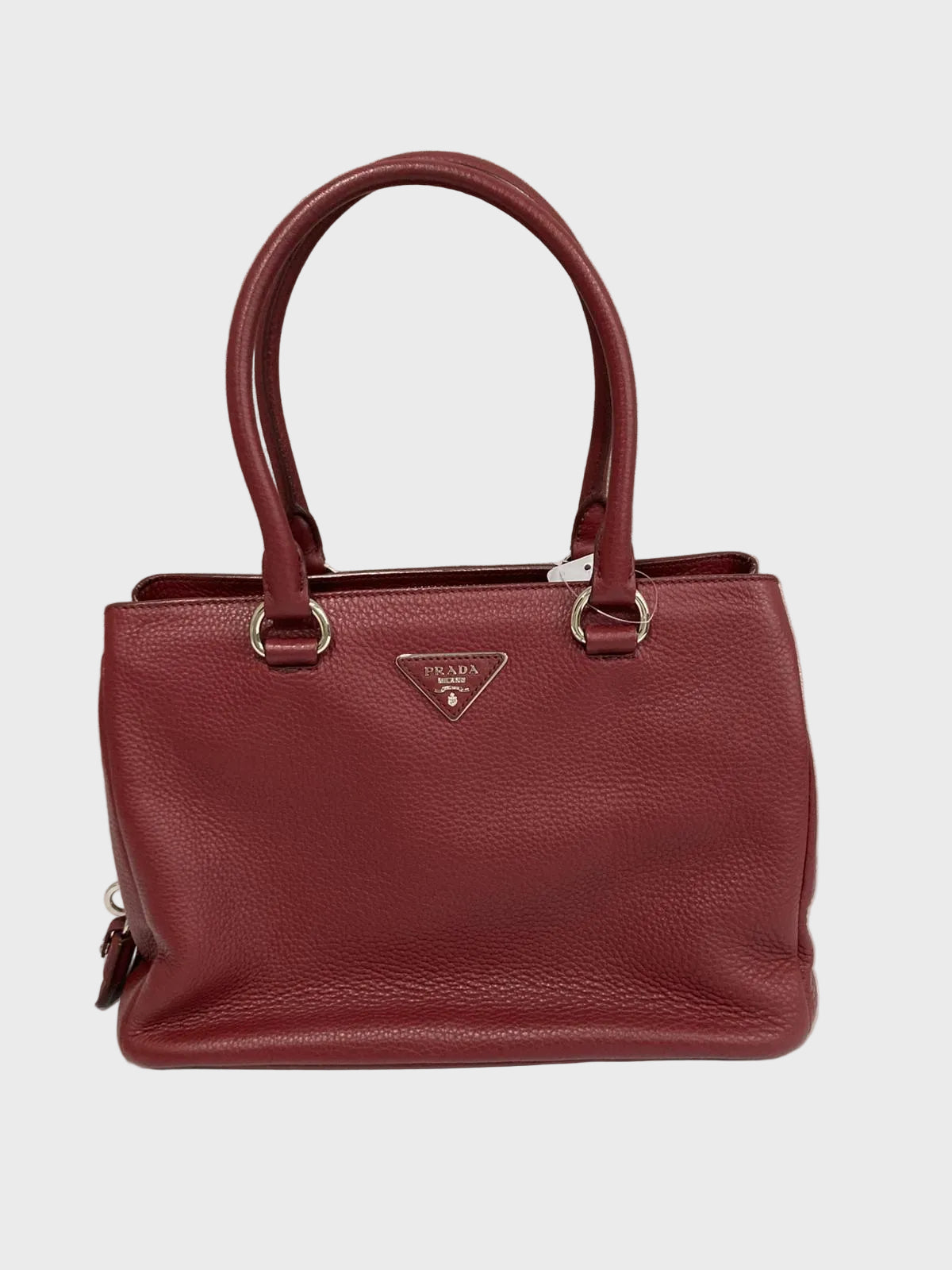 Prada galleria rojo piel mediano
