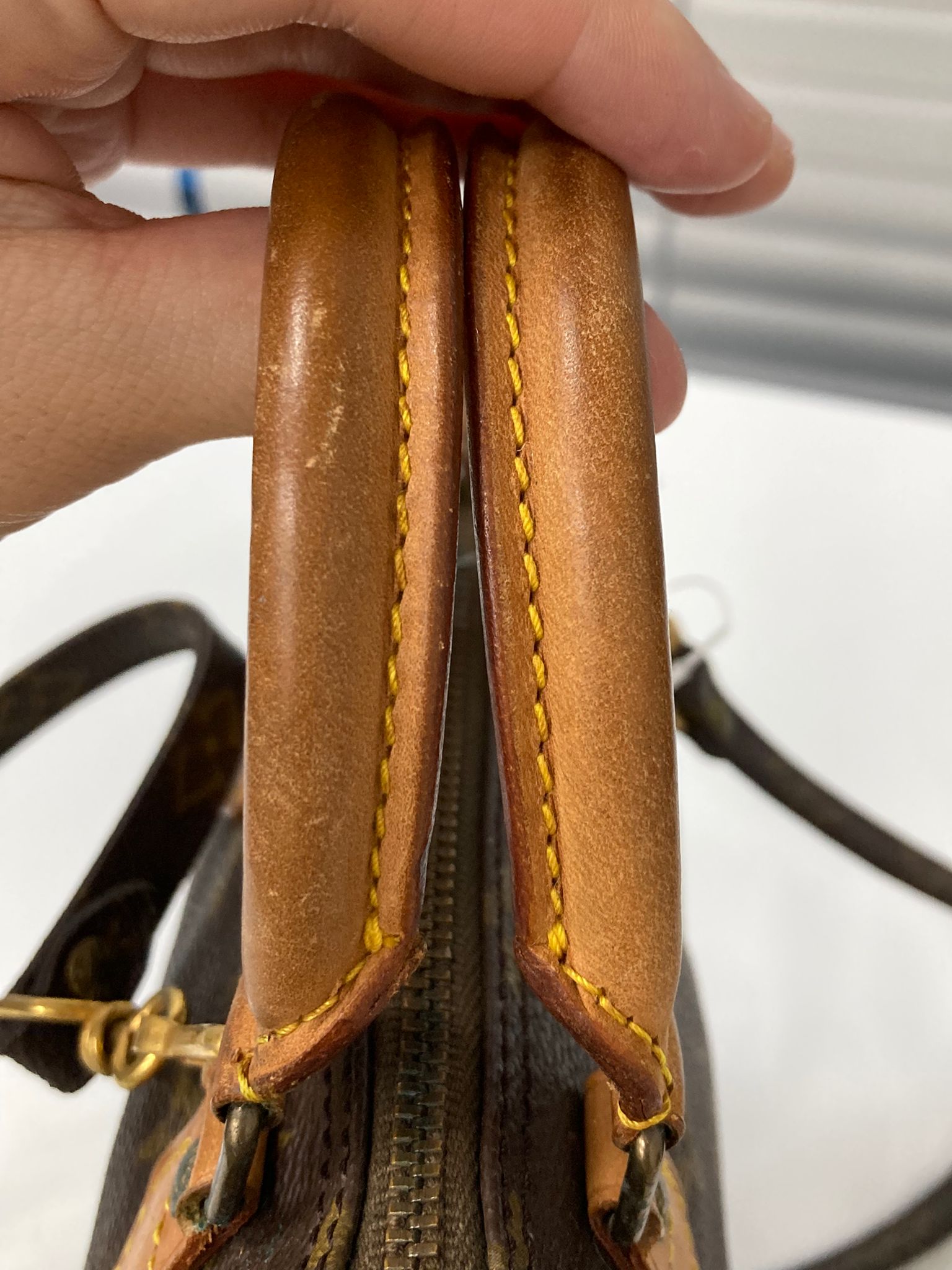 Louis Vuitton MINI Speedy con bandolera original