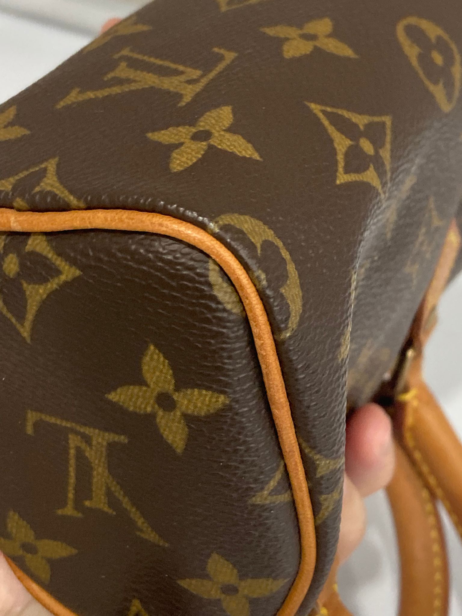 Louis Vuitton Mini Speedy con bandolera extra
