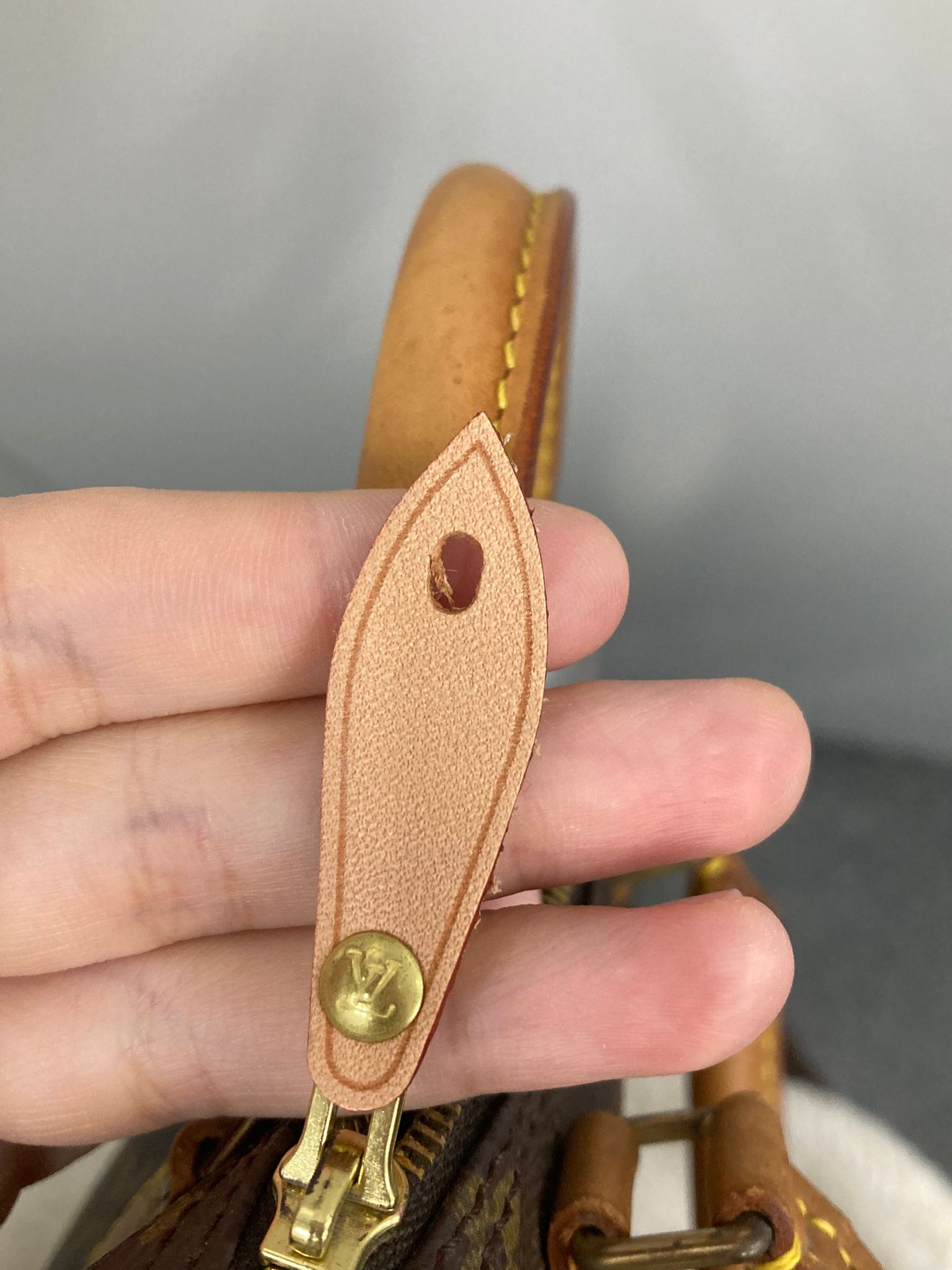 Louis Vuitton Mini Speedy con bandolera extra