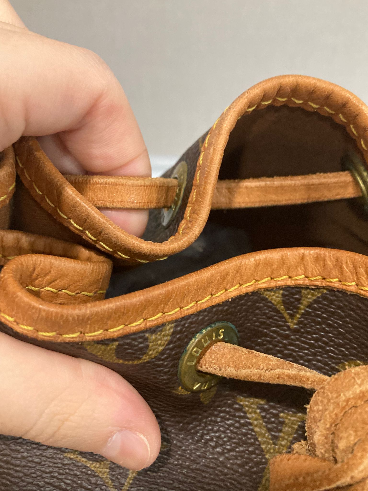 Louis Vuitton Noé clásico grande Monogram