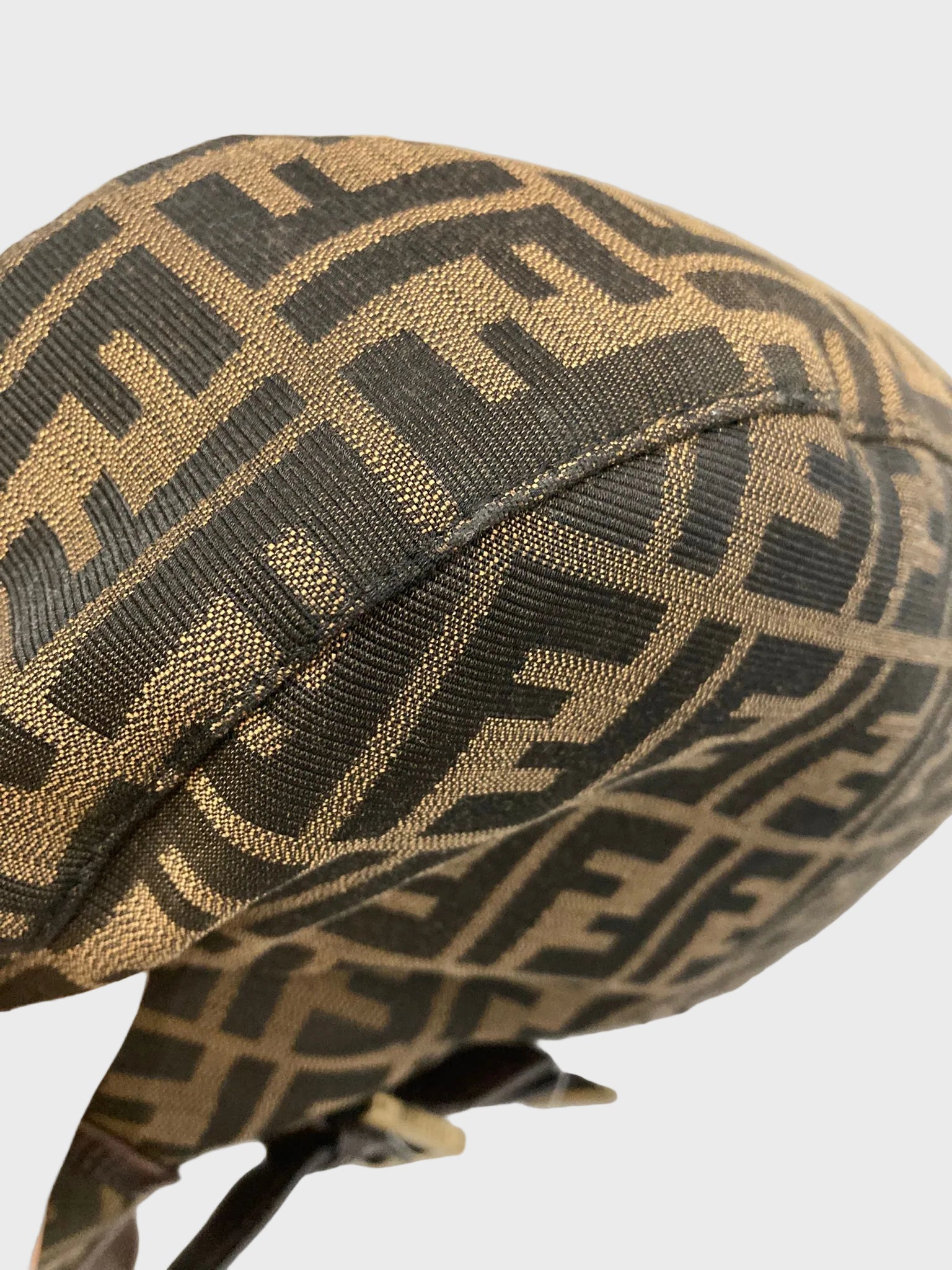 Fendi Zucca Hobo Shoulder Bag