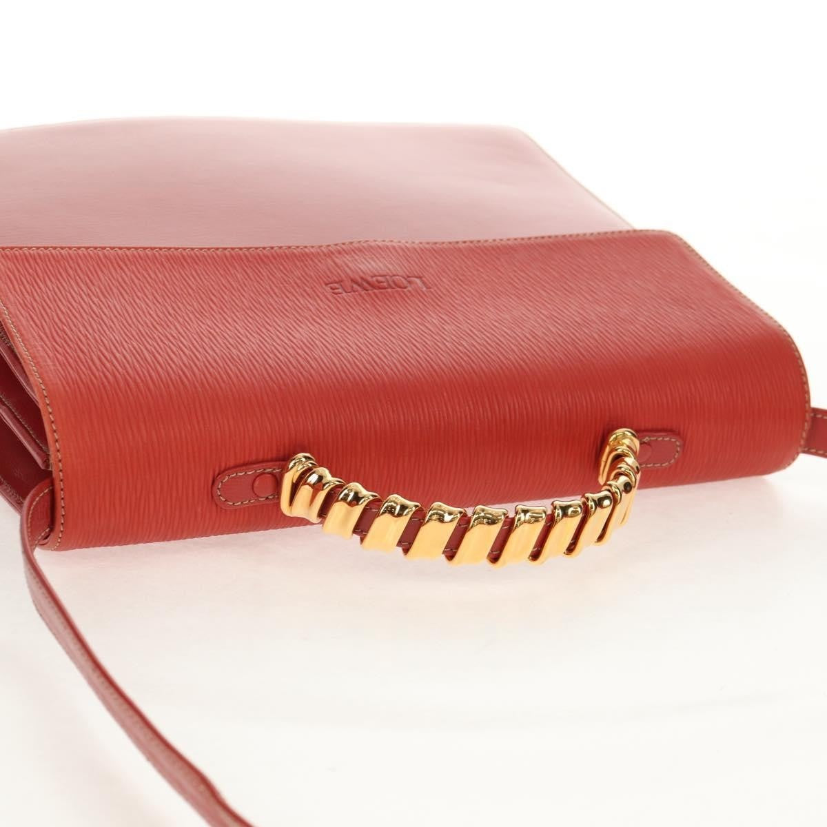 Loewe Vintage Velázquez Top Handle Piel Roja