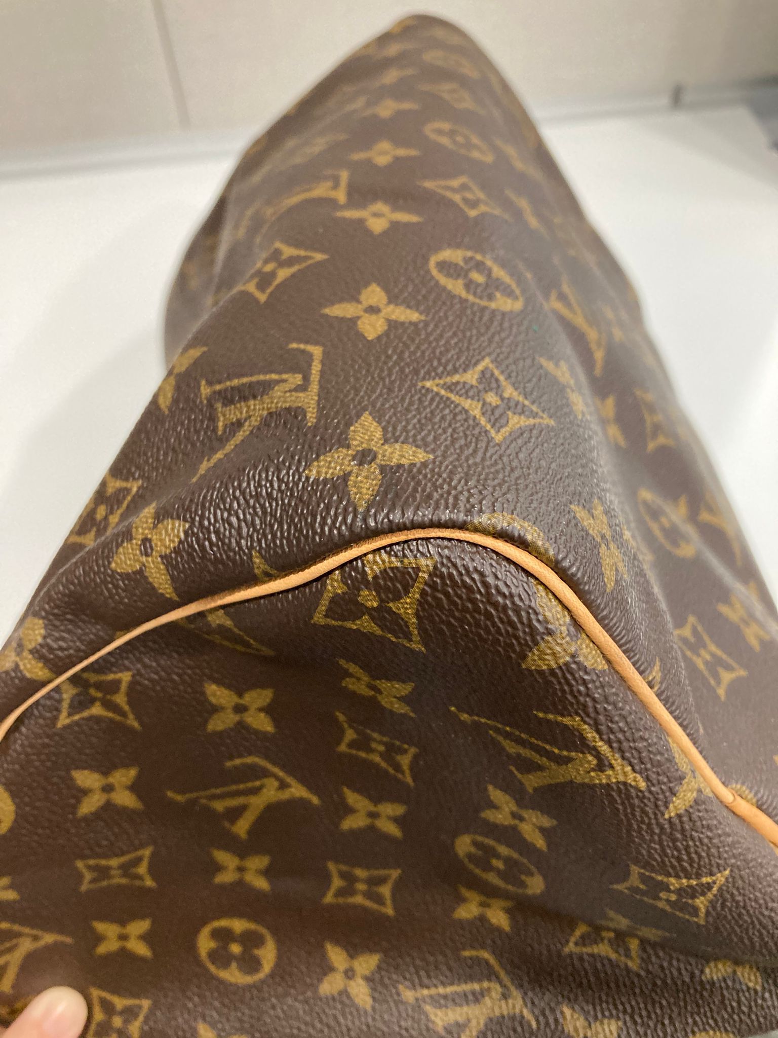 Louis Vuitton Speedy 30 Monogram con bandolera extra
