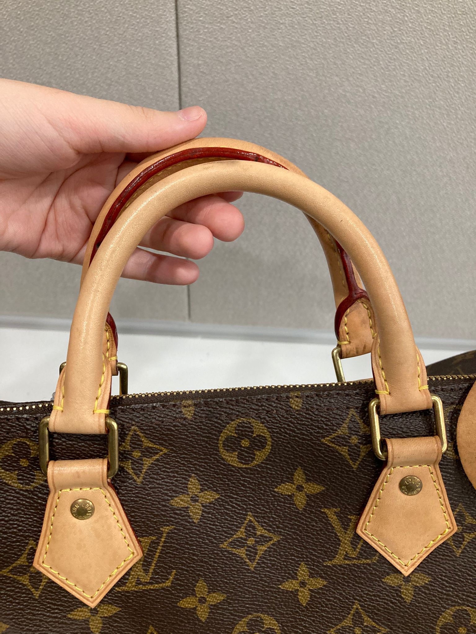 Louis Vuitton Speedy 30 Monogram con bandolera extra