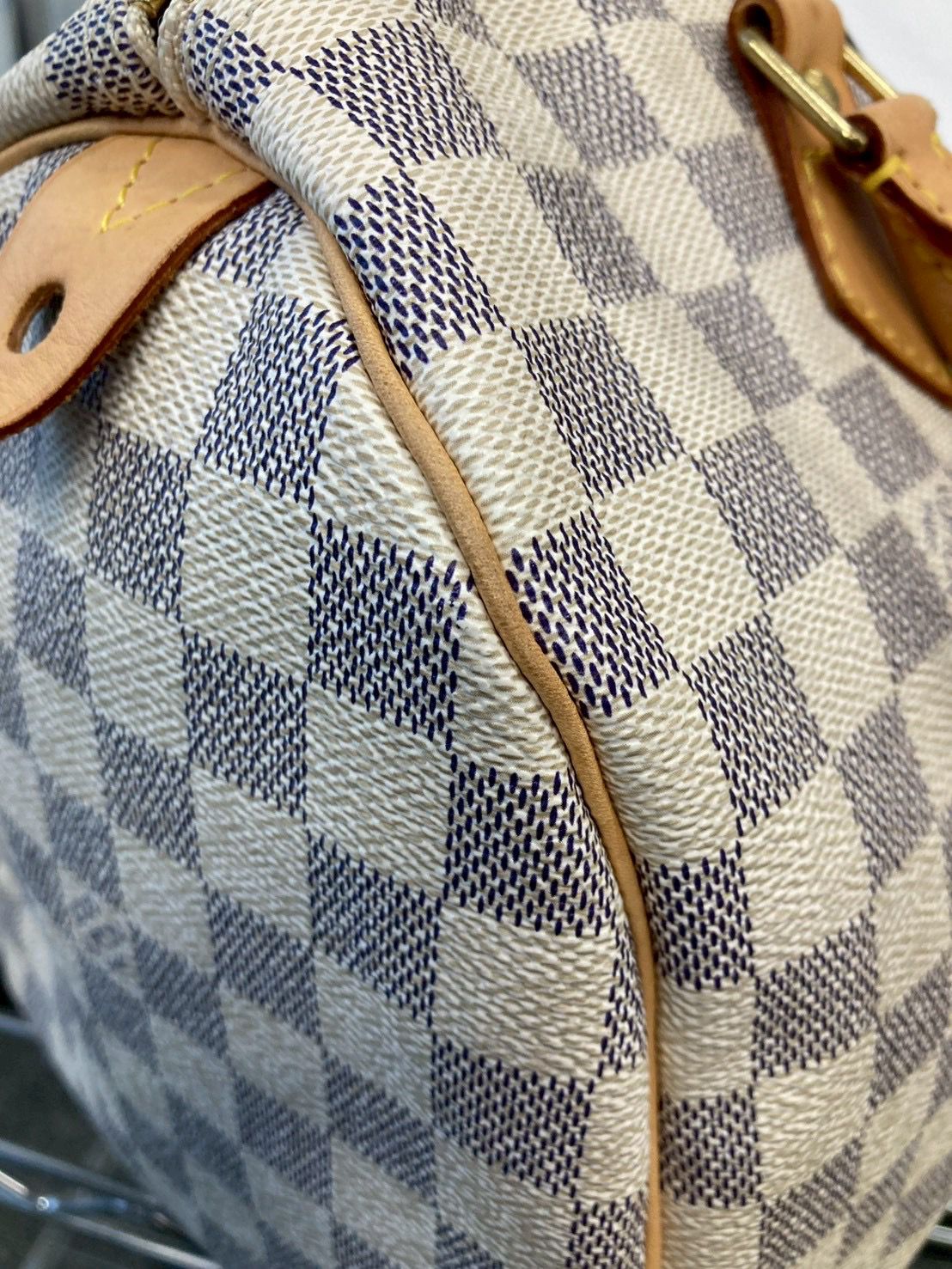 Louis Vuitton Speedy 30 Damier Azur
