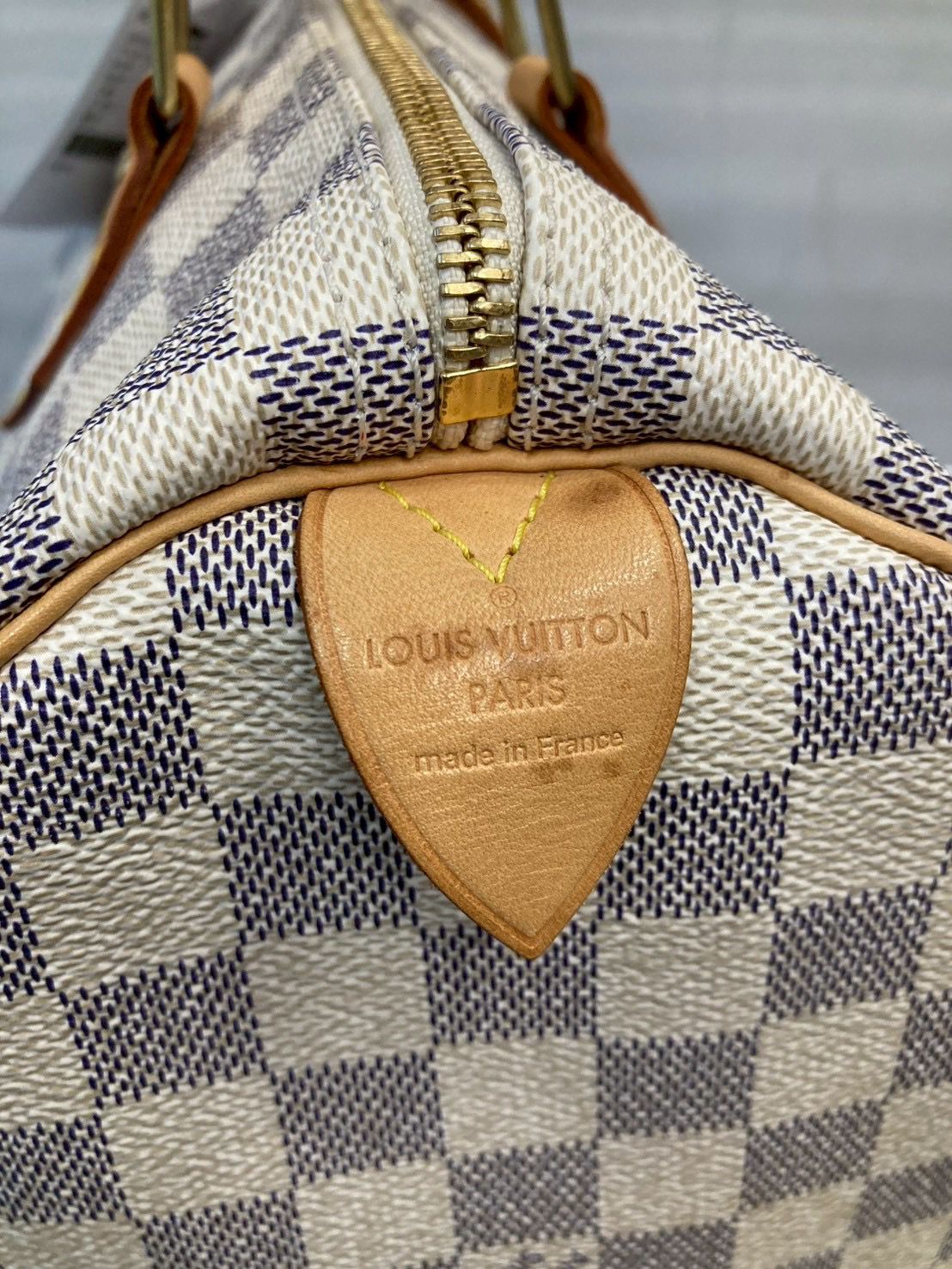 Louis Vuitton Speedy 30 Damier Azur