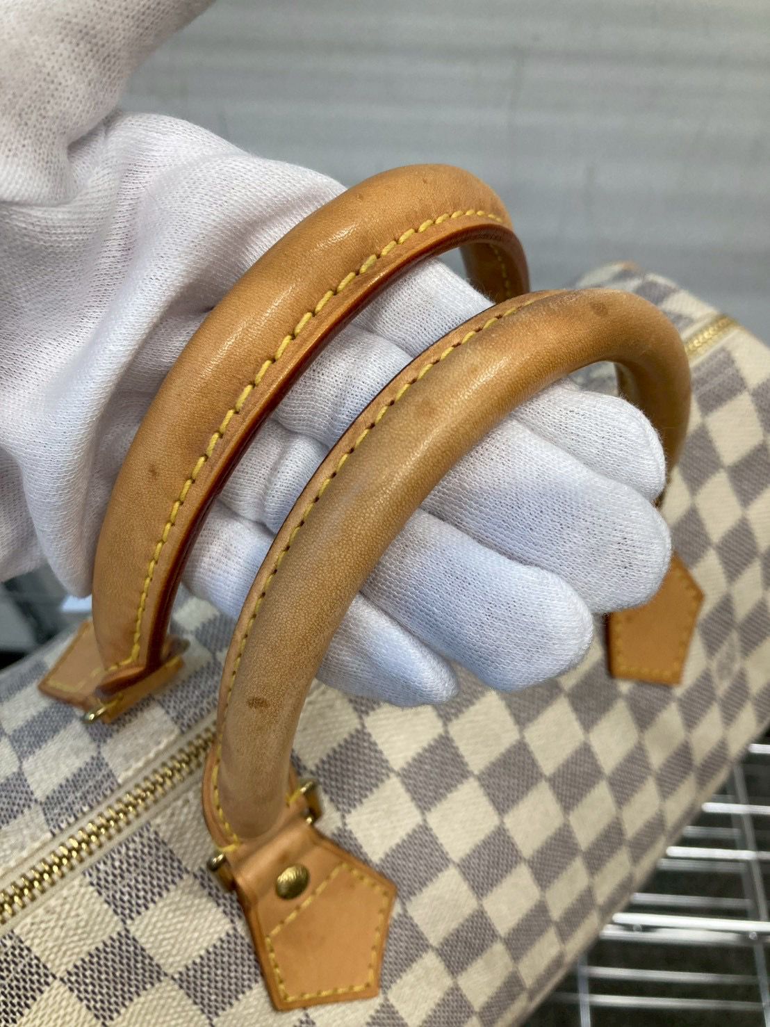 Louis Vuitton Speedy 30 Damier Azur