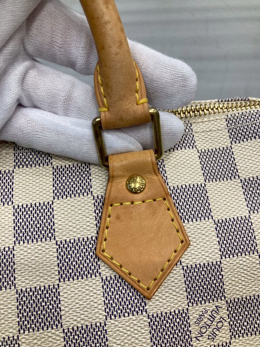 Louis Vuitton Speedy 30 Damier Azur