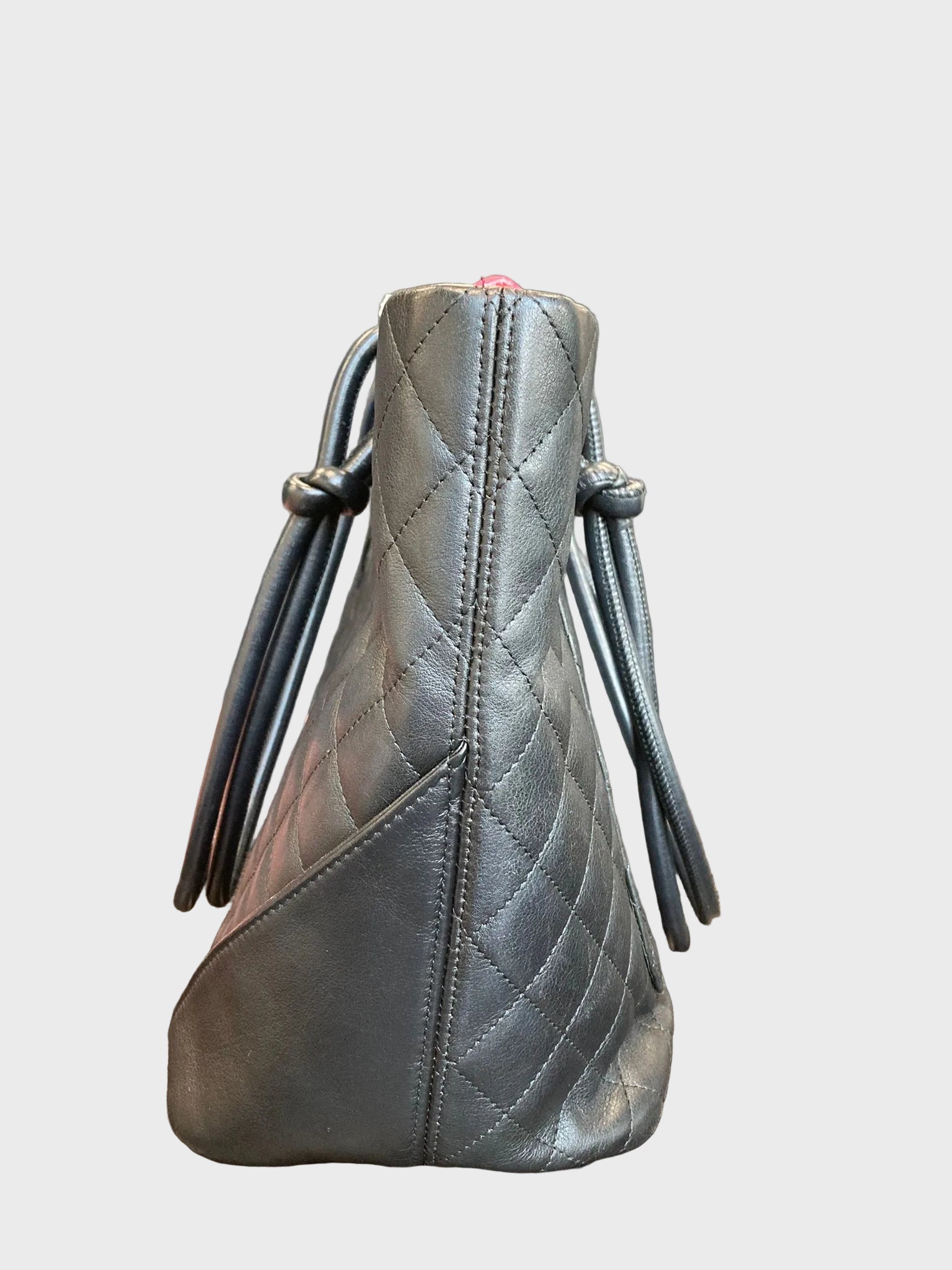 Chanel Cambon Ligne Tote Large Negro