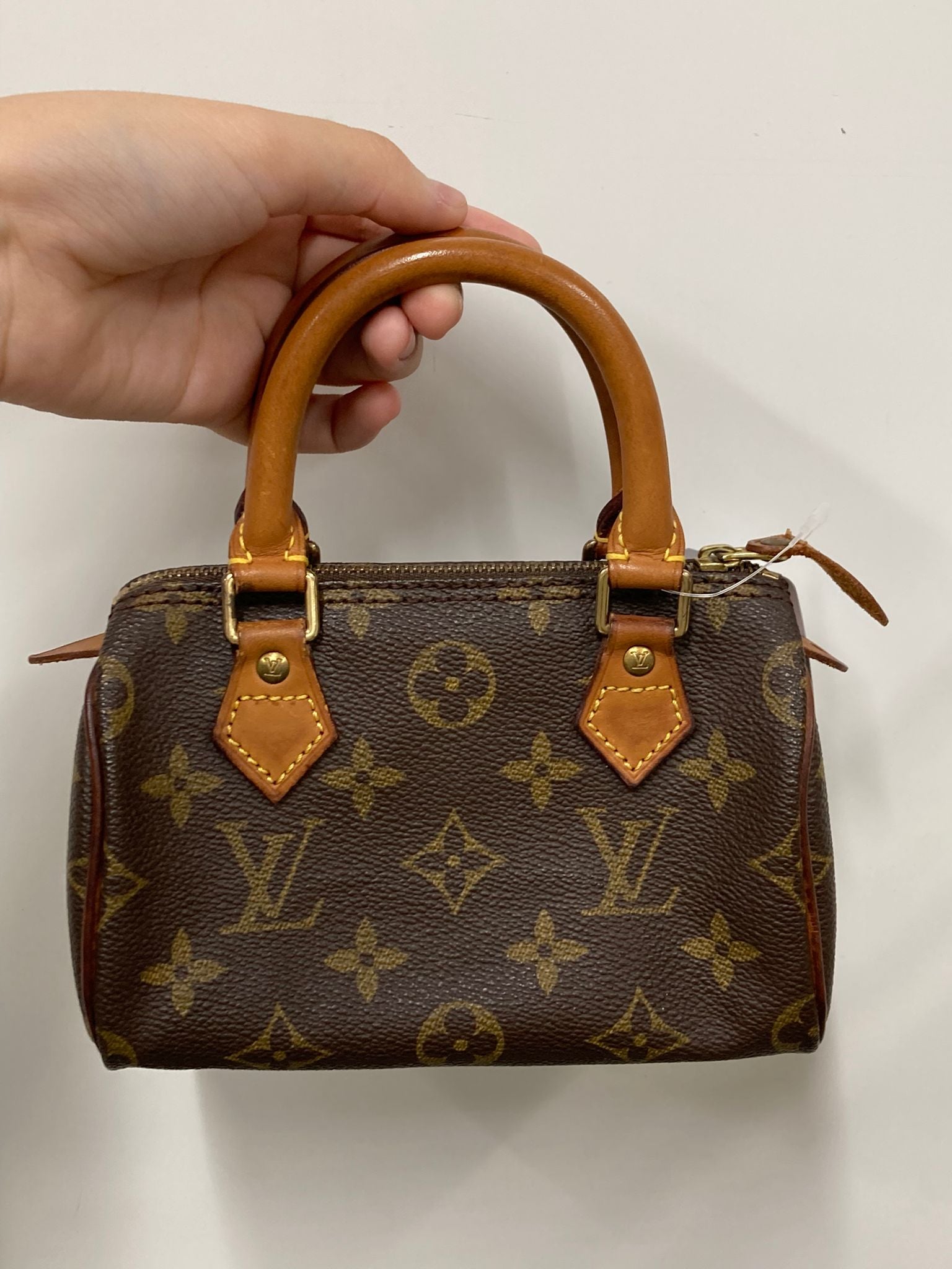 Louis Vuitton Mini Speedy Monogram sin bandolera
