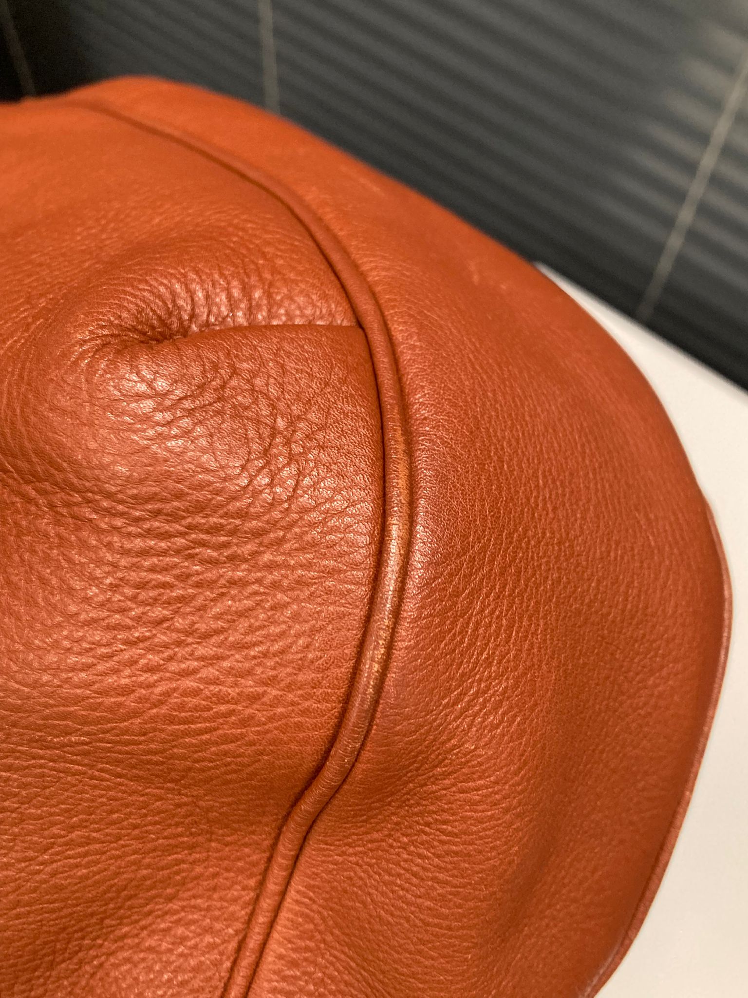 Loewe Anagram Shoulder Bag Piel camel marron