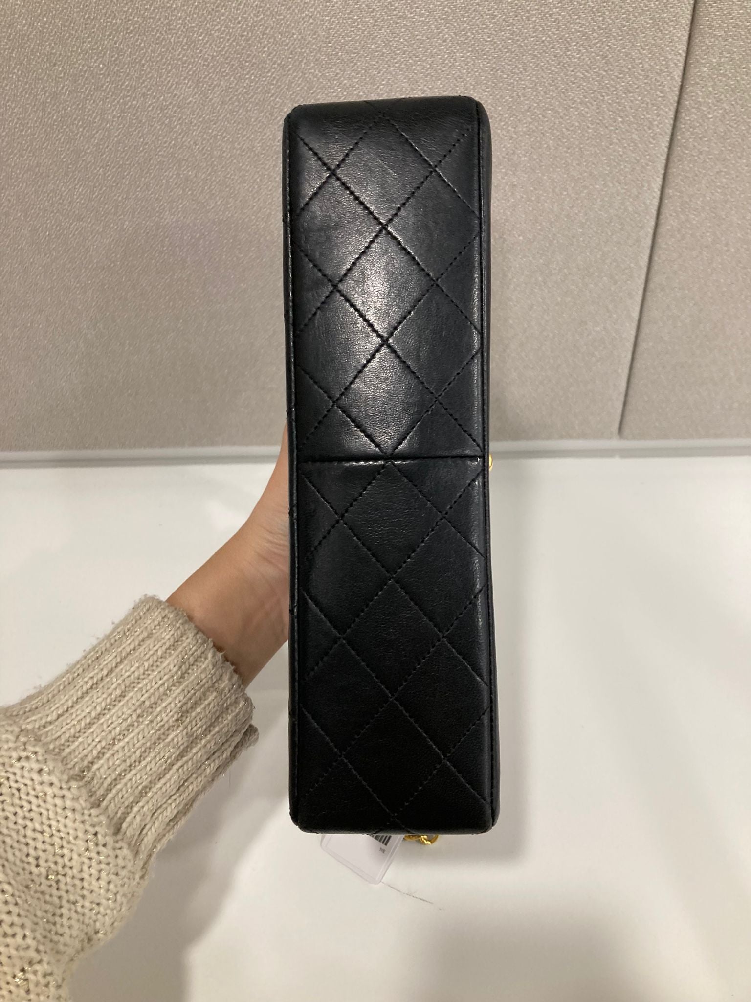 Chanel timeless 24 con cartera piel de cordero (lambskin) negra