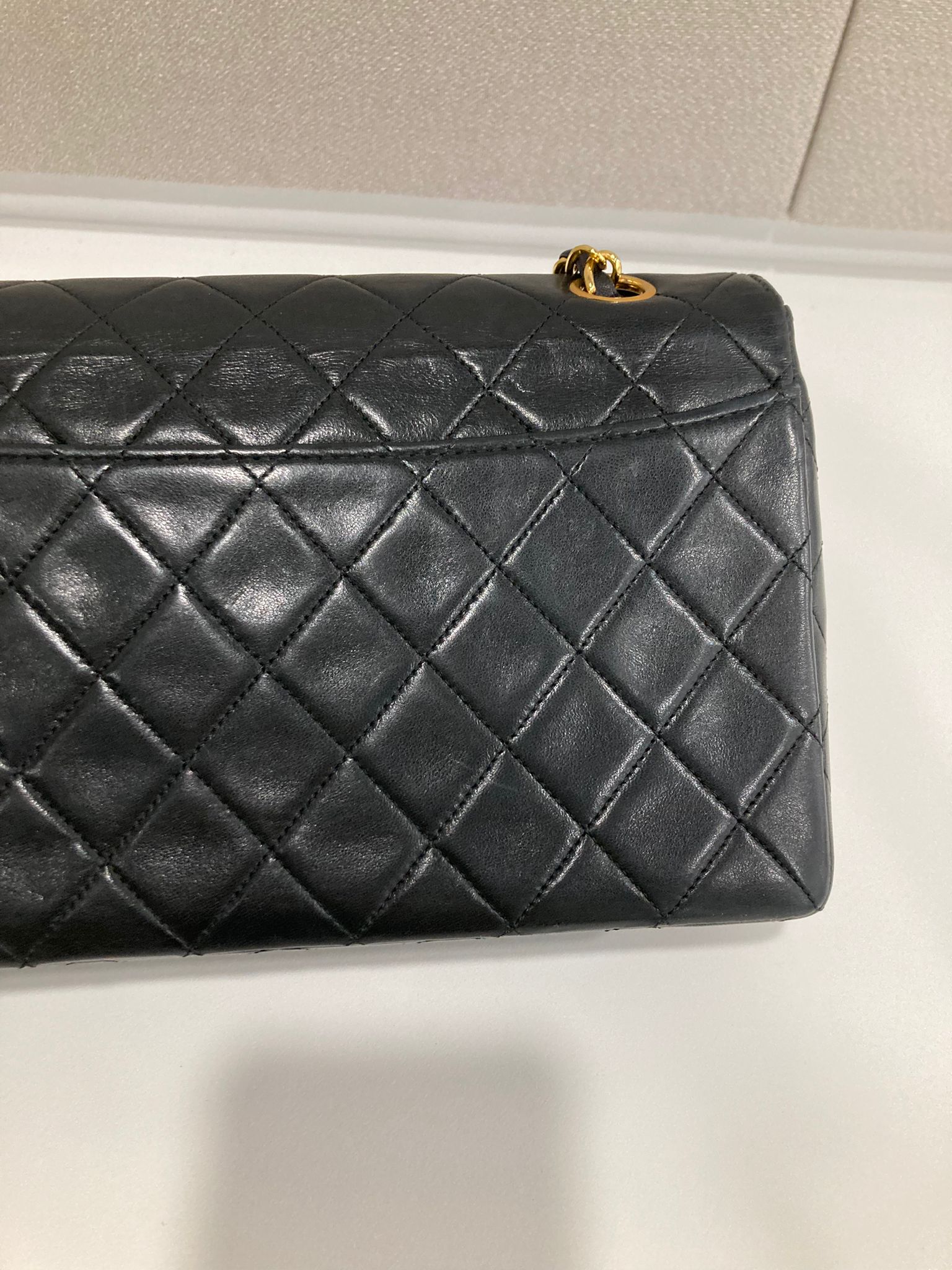 Chanel timeless 24 con cartera piel de cordero (lambskin) negra