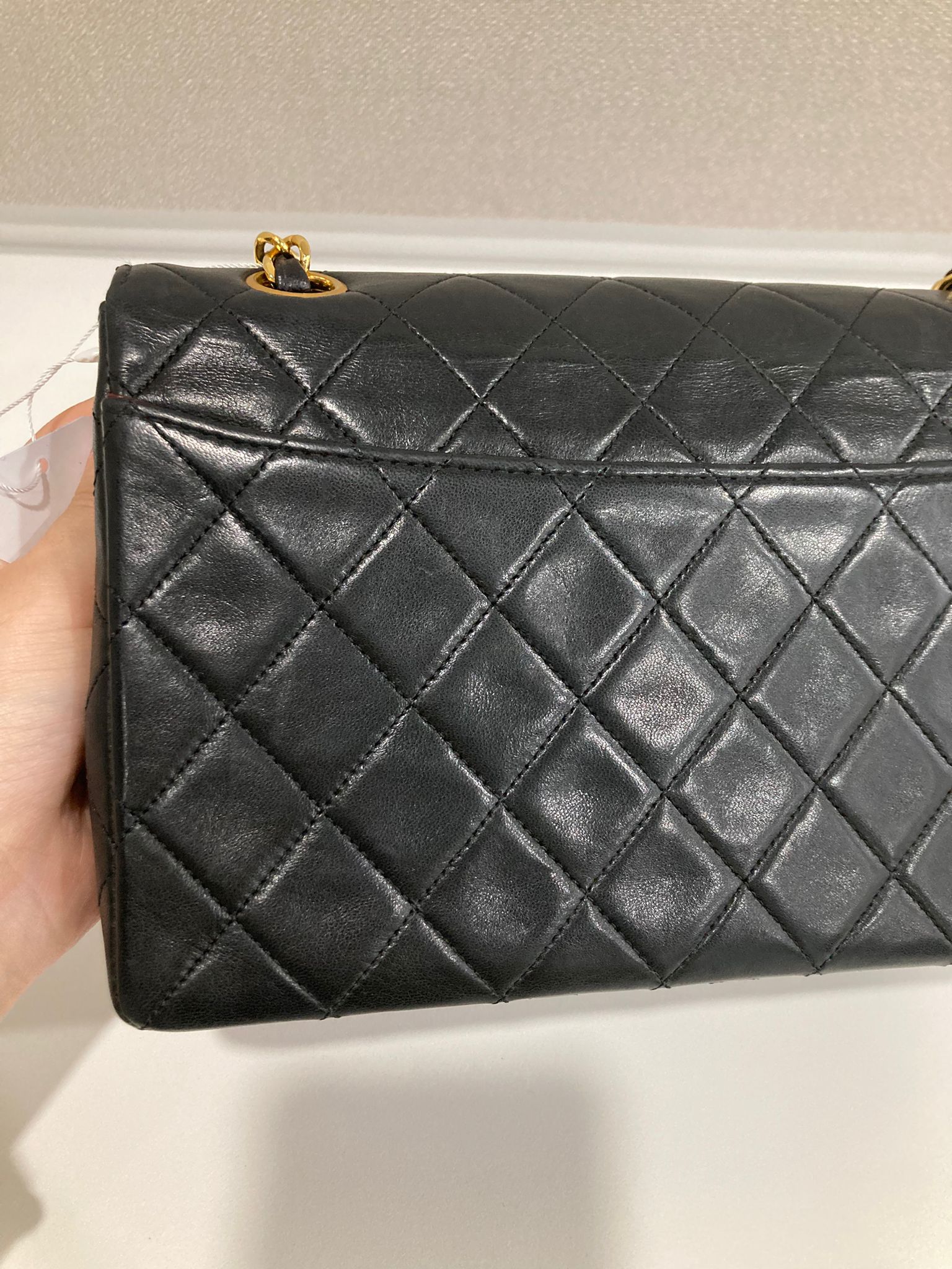 Chanel timeless 24 con cartera piel de cordero (lambskin) negra
