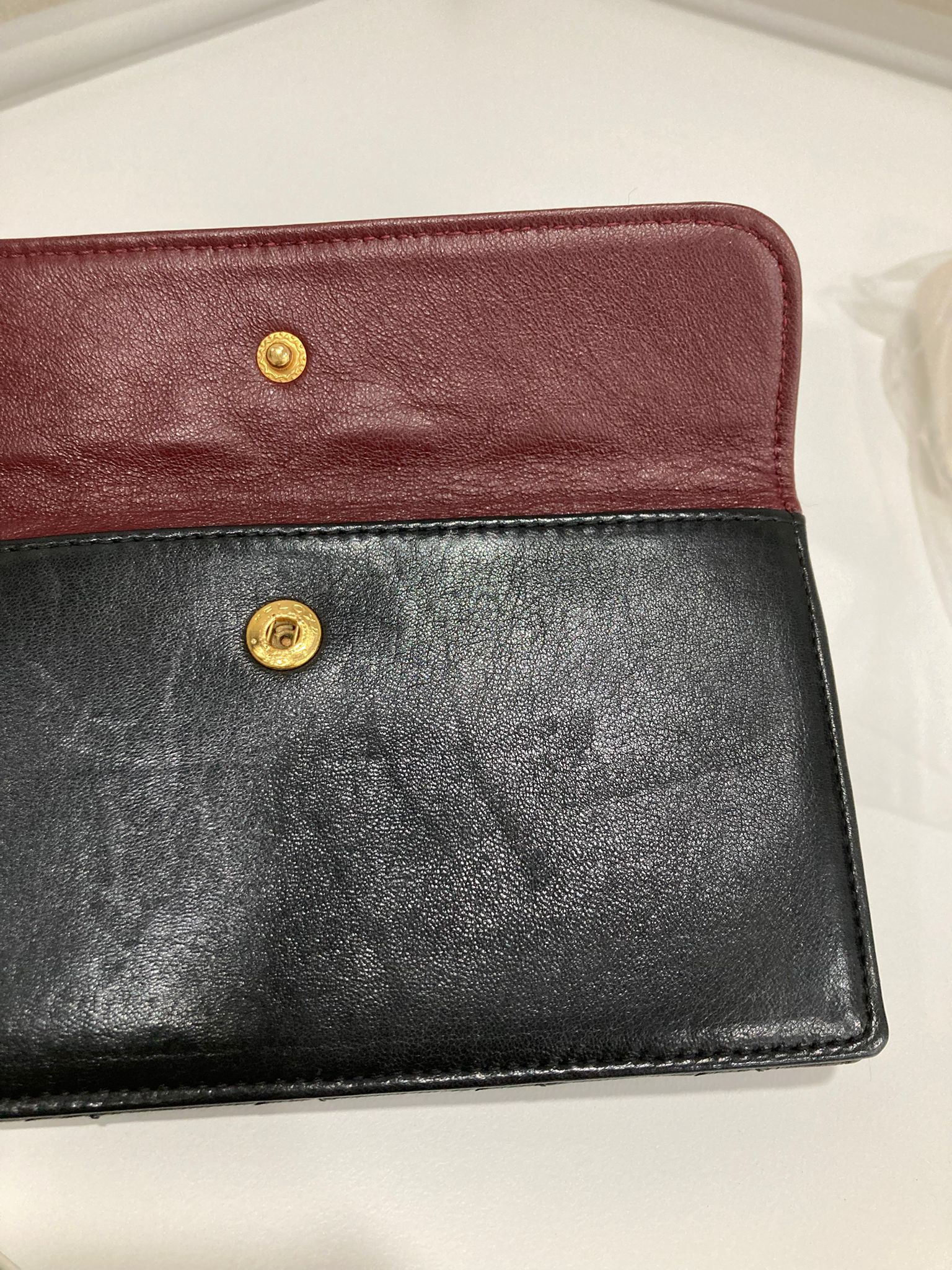 Chanel timeless 24 con cartera piel de cordero (lambskin) negra