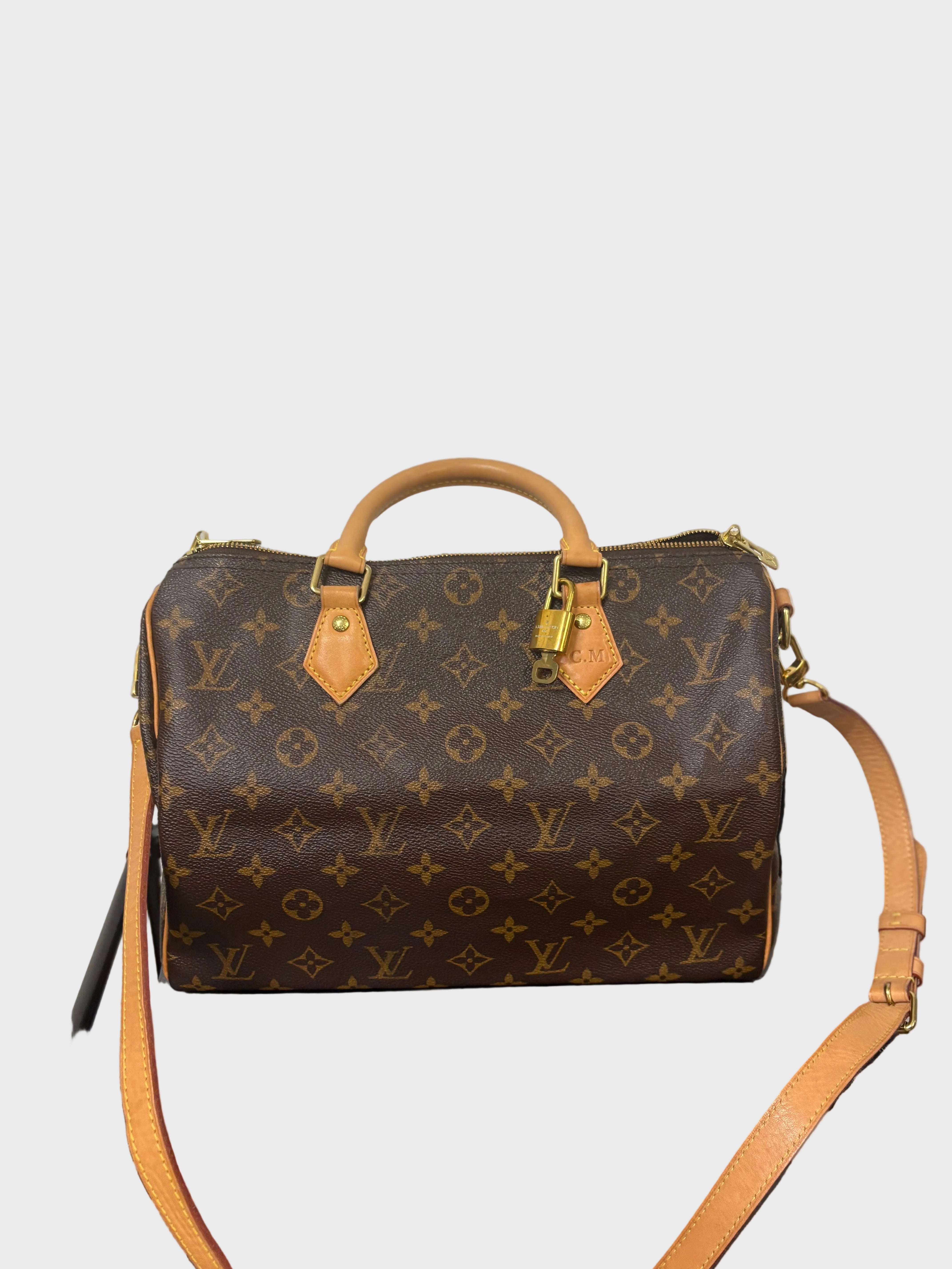 Louis vuitton speedy 30 monogram con bandolera CT2149